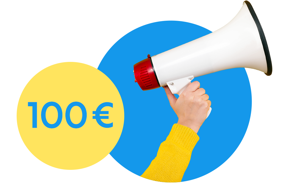 Tell a Friend - DA Direkt weiterempfehlen und 100€ sparen!