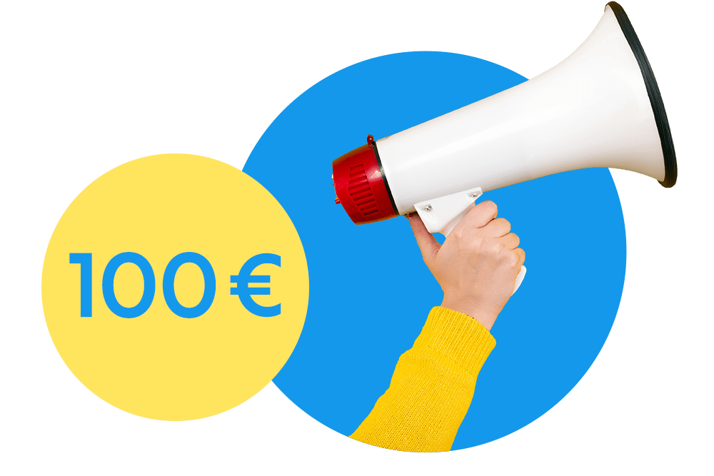Tell a Friend - DA Direkt weiterempfehlen und 100€ sparen!