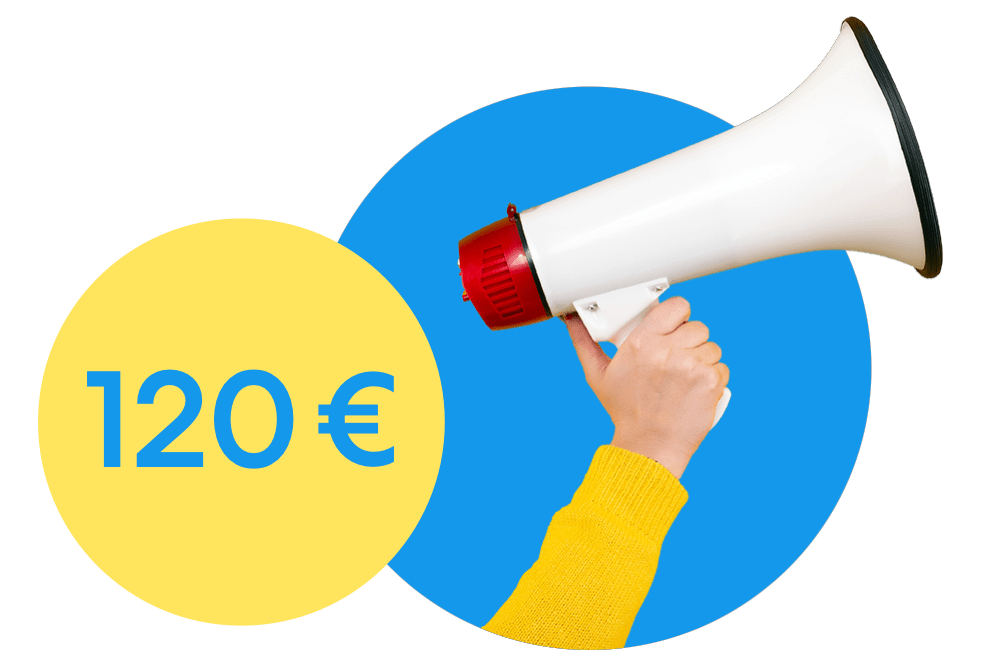 Tell a Friend - DA Direkt weiterempfehlen und 120€ sparen!