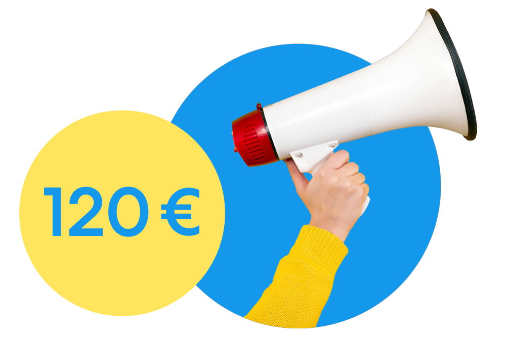Tell a Friend - DA Direkt weiterempfehlen und 120€ sparen!