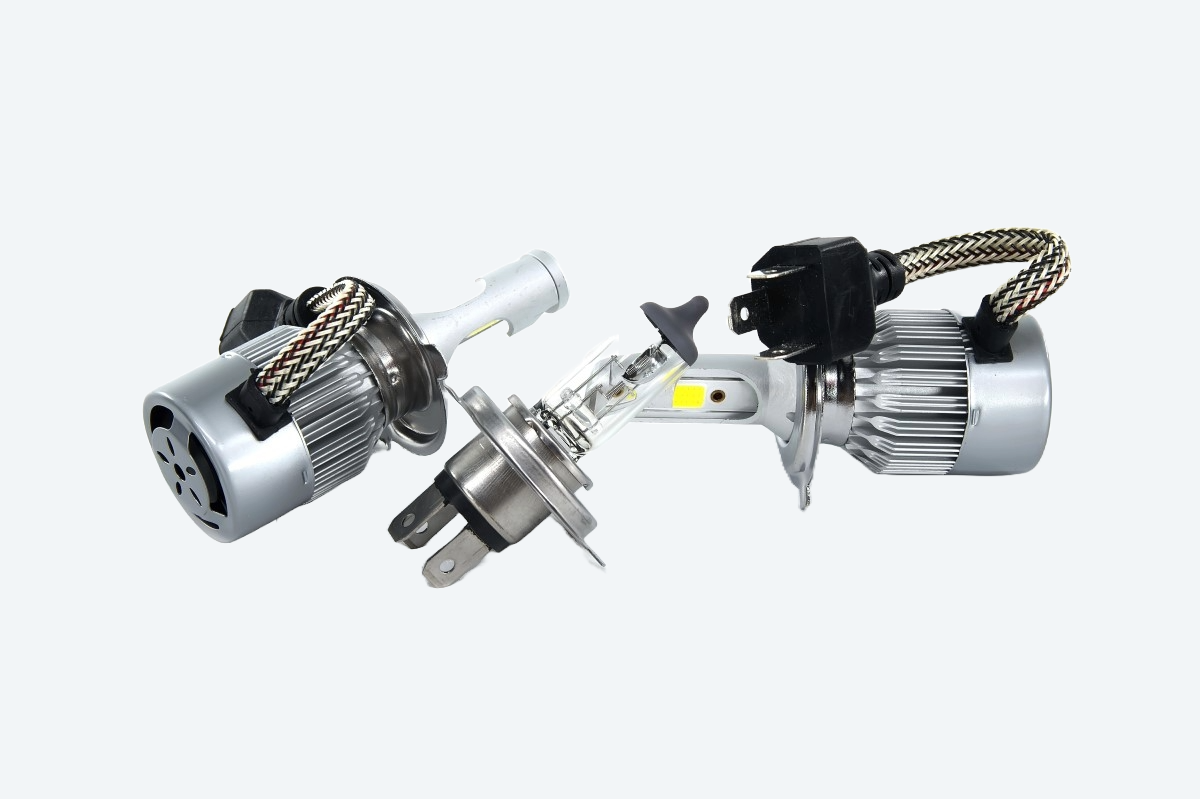 HalogenLampen auf LEDLeuchten umrüsten beim Auto