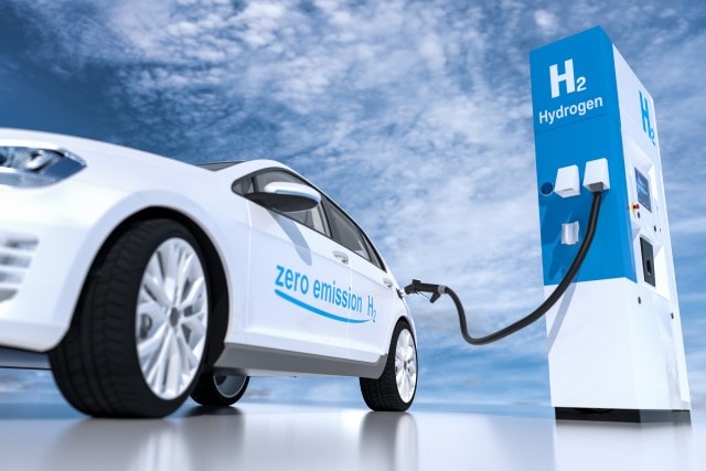 Wasserstoff-Autos nutzen das flüchtige Gas als Energieträger, aus dem Auspuff kommt nur Wasserdampf.