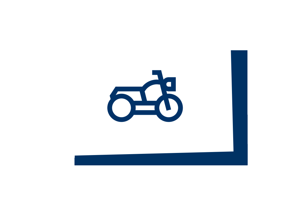Schadenfall am Motorrad - Kfz-Versicherung - Schaden schnell online oder telefonisch melden