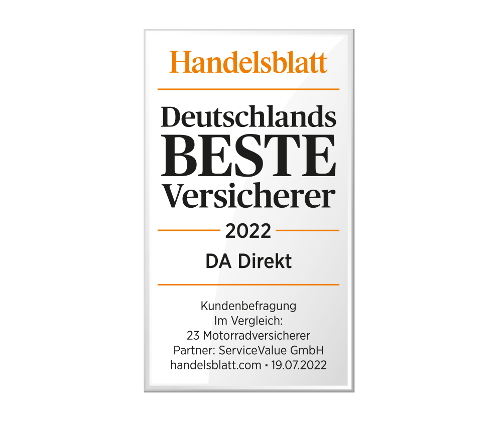 Für Sie ausgezeichnet: Zahnzusatzversicherung mit Soforthilfe von DA Direkt