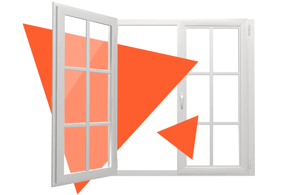 Fensterscheibe bestens versichert mit DA Direkt Glasversicherung.