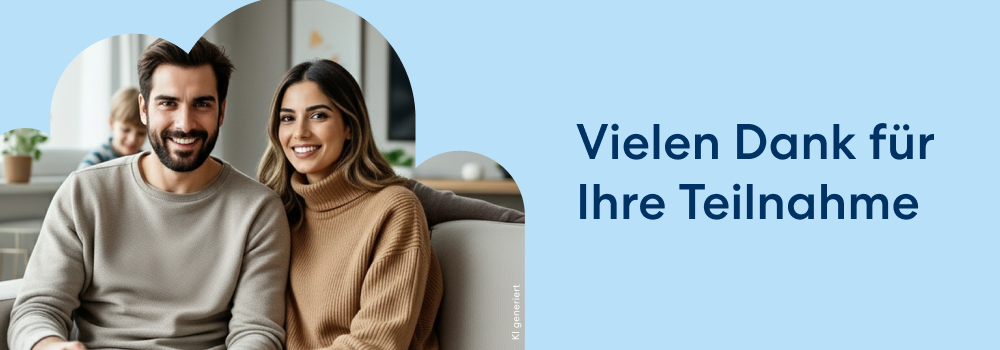 Vielen Dank für Ihre Teilnahme