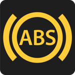 Die ABS-Kontrollleuchte zeigt an, dass das Antiblockiersystem (ABS) nicht ordnungsgemäß funktioniert.