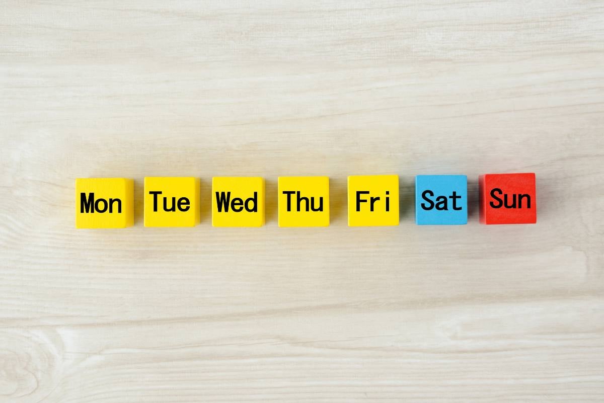 Die Meinungen gehen stark auseinander, wenn es darum geht, ob der Samstag ein Werktag oder Wochenende ist