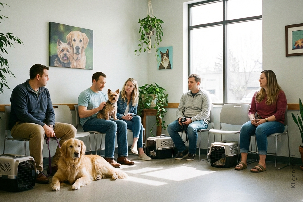 Beim Tierarztbesuch mit Hund ist eine gute Versicherung wichtig