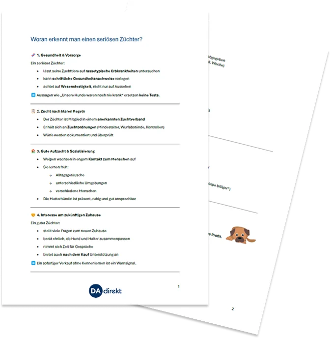 Vorschaubild der Checkliste zur Auswahl des Züchters