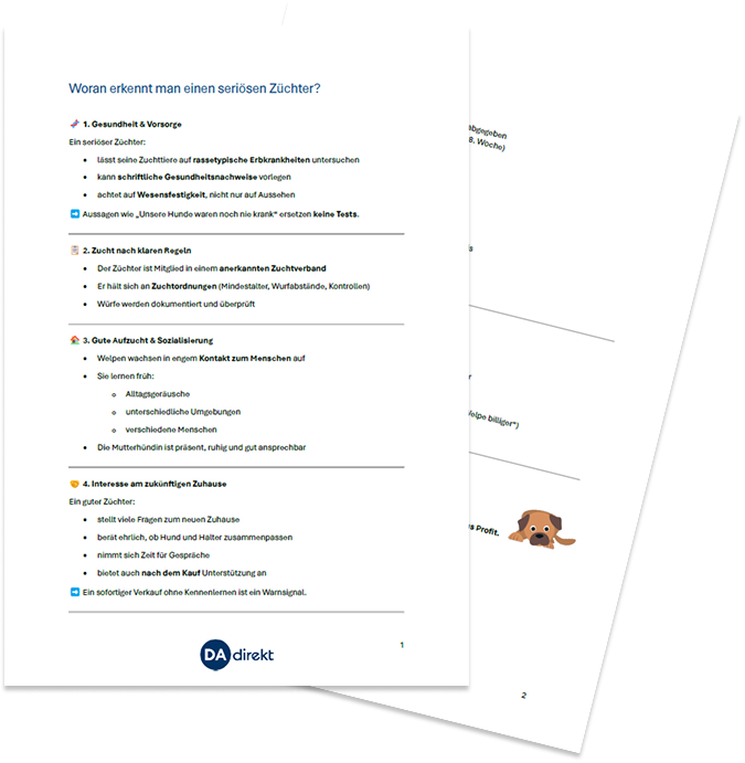 Vorschaubild der Checkliste zur Auswahl des Züchters