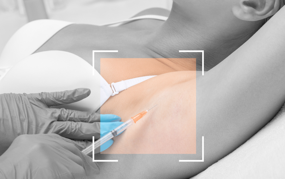 Spritze gegens Schwitzen: So wird Botox verabreicht