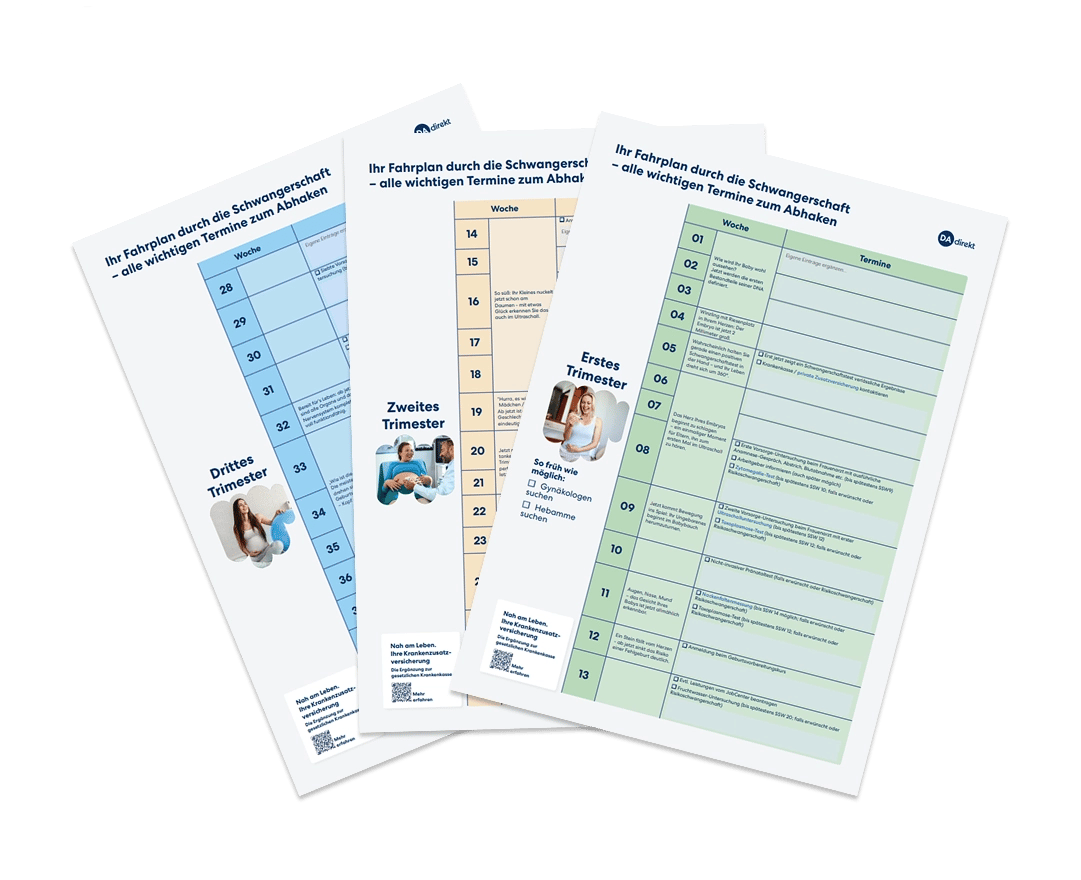 Der DA Direkt Schwangerschaftskalender