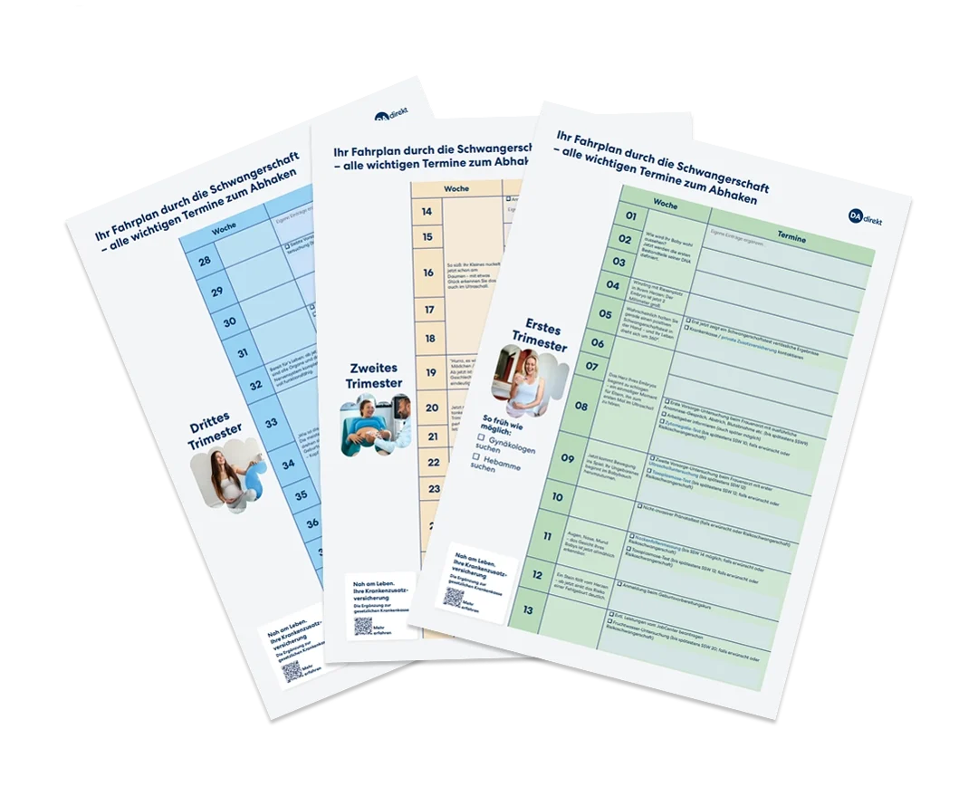Der DA Direkt Schwangerschaftskalender
