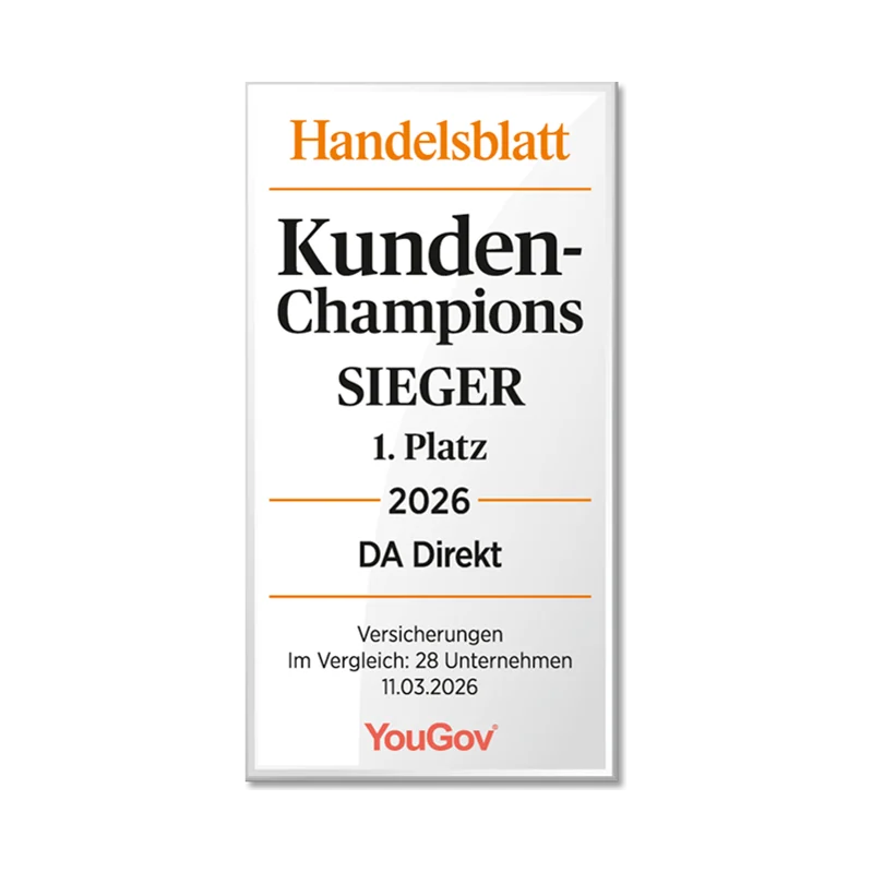 Handelsblatt: DA Direkt ist Kunden-Champions Sieger