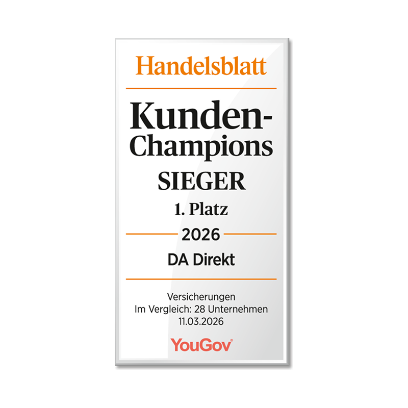 Handelsblatt: DA Direkt ist Kunden-Champions Sieger