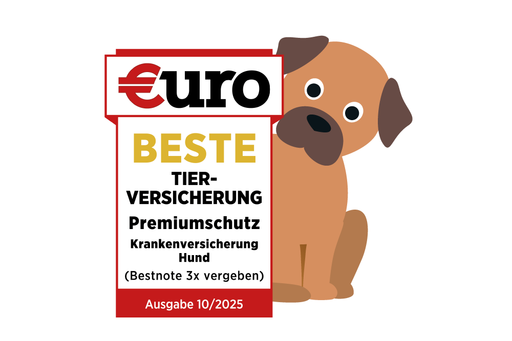 DA Direkt: €uro - Beste Tierversicherung für Ihren Hund