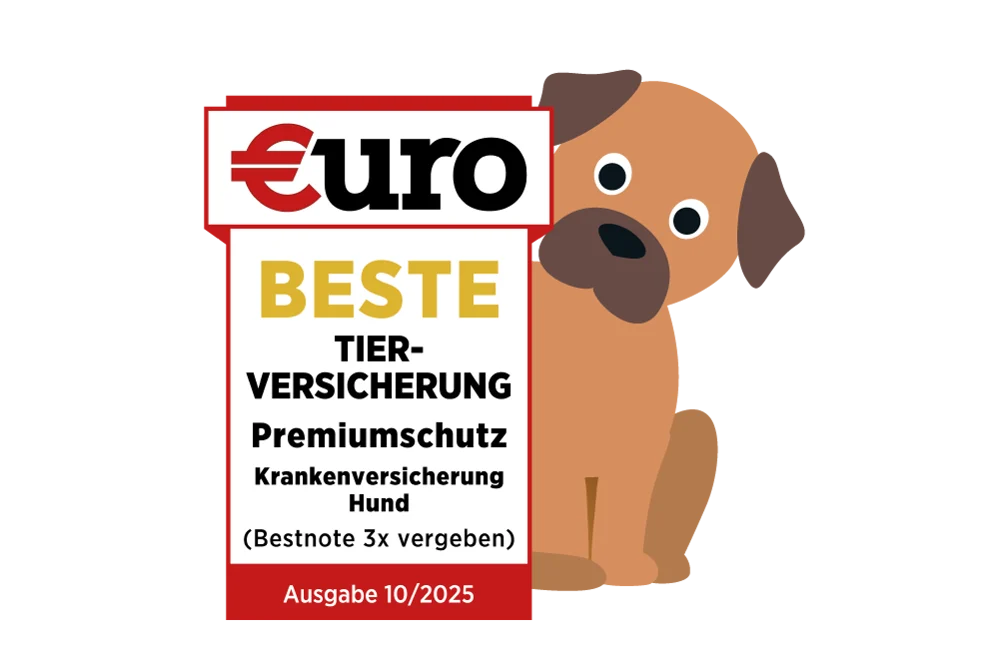 DA Direkt: €uro - Beste Tierversicherung für Ihren Hund
