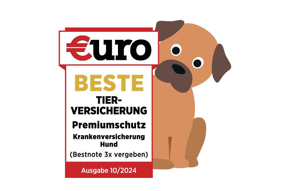 DA Direkt: €uro - Beste Tierversicherung für Ihren Hund