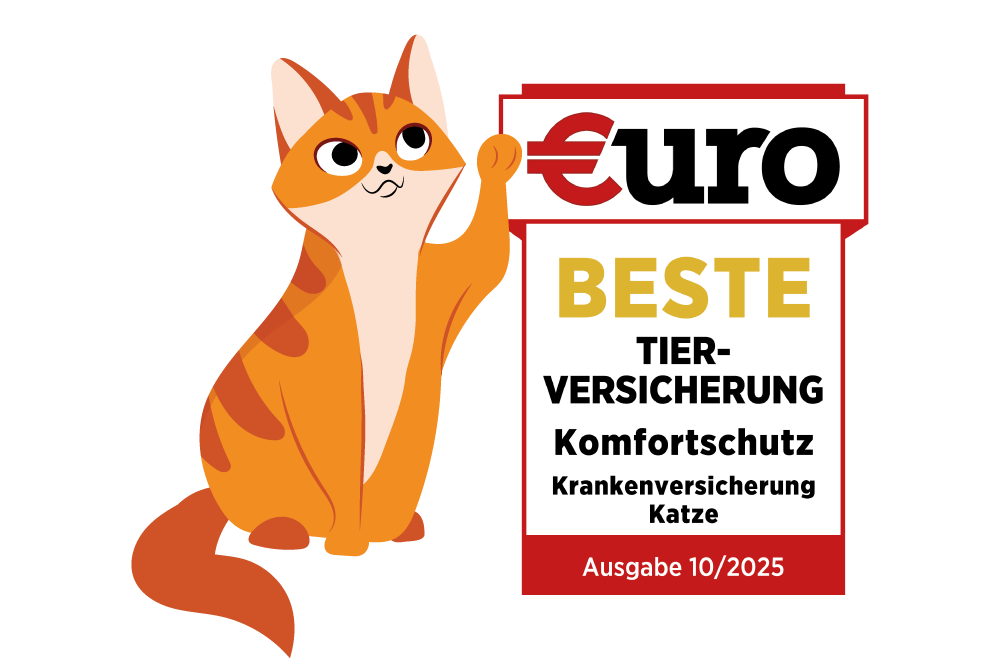 DA Direkt: €uro-Magazin Testsieger - Beste Tierversicherung für Ihre Katze im Standardtarif