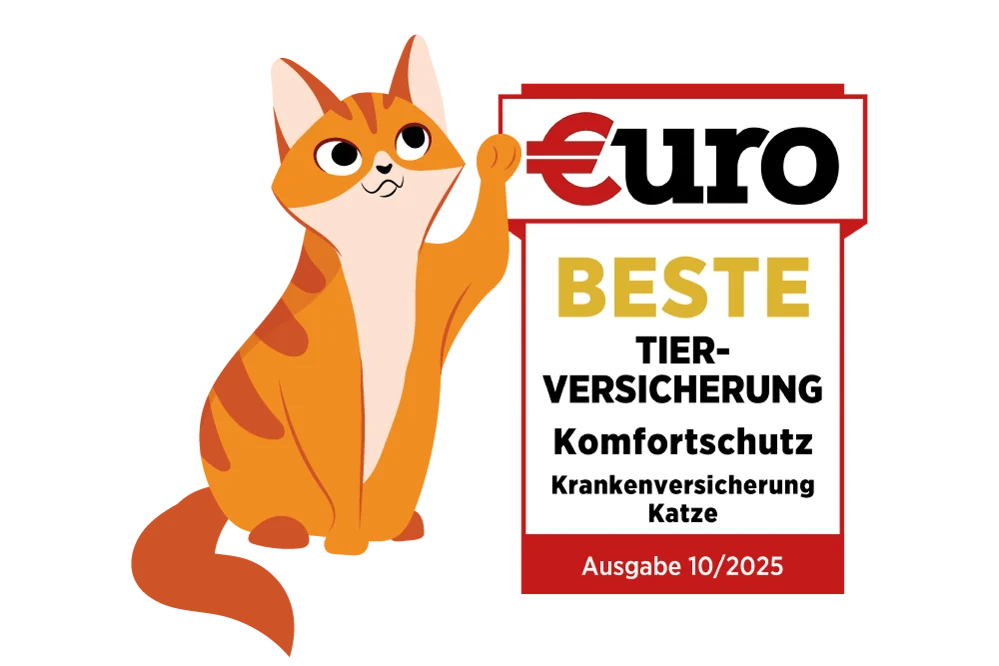 DA Direkt: €uro-Magazin Testsieger - Beste Tierversicherung für Ihre Katze im Standardtarif