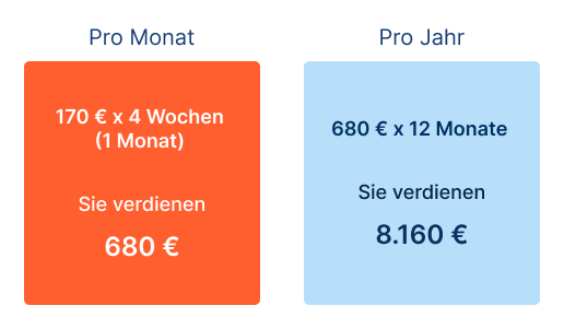 Partnerprogramm Einnahmen