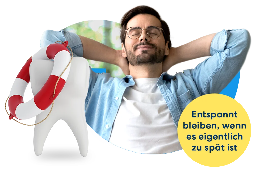 Zahnzusatzversicherung mit Soforthilfe - Ihr Akutschutz bei DA Direkt